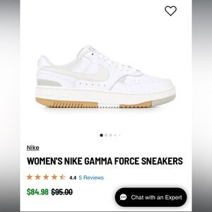 Nike low tops - Gamma Force women’s